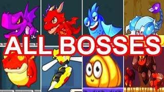 Bob's World - All Bosses | Beating ALL BOSSES