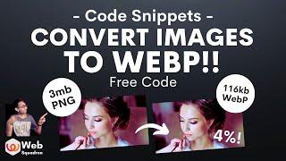 Code Snippet to Convert New Images to WebP - Code Snippets - Mark Harris - Media Library WordPress