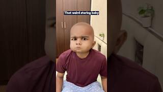 That weird staring baby | Manish Kharage #shorts