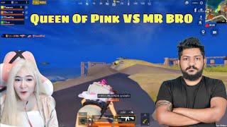 QUEEN OF PINK VS MR BRO FULL INTENSE FIGHT ! Girl Streams VS Boy Streams | DB GAMER