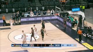 Monster dunk by Kenan Kamenjaš (Partizan NIS – SC Derby (9.10.2021)