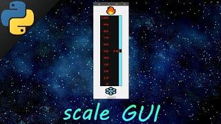 Learn Python tkinter GUI scales easy ️