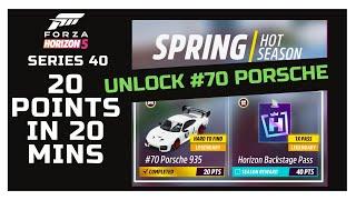 Forza Horizon 5 - 20 Points in 20 Mins Series 40 Spring