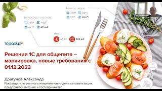 Новые требования по работе с маркированными товарами для HoReCa - 29.11.2023