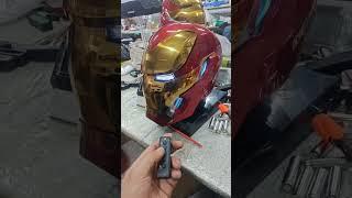 Iron Man MK50 Helmet Iron Man Cosplay 1:1 Life Scale Wearable Movie Prop Replica #cosplay #mask
