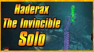 Haderax The Invincible Solo Made EASY