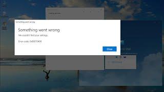 How to Fix Mail & Calendar Error 0x80070490 || Something Went Wrong|| Trying to Add an Email Account