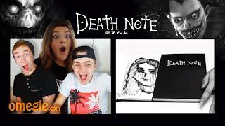 Funniest Death Note Prank on Omegle!