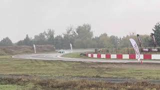 V8 TURBO BMW E82 DRIFTING IN RAIN - Rampage Drift Team | Drift Kings Round5 Serres Racing Circuit |