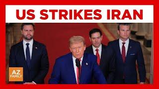 US military executes strike against Iran nuclear sites