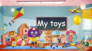 Toys. Іграшки англійською мовою. Англійська для дітей.  English for kids. Kids vocabulary