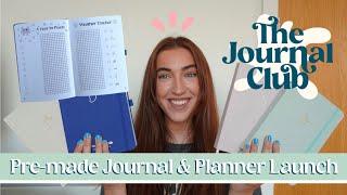 I designed (another) pre-made bullet journal + planner | The Journal Club | Kira Goode