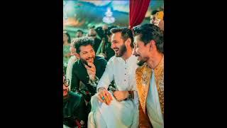 Wahaj Ali Spotted at a Wedding #wahajali #mominaiqbal #wedding