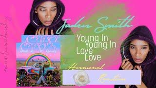 JADEN SMITH YOUNG IN LOVE REACTION passed tense actually || rose reacts