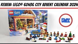 Review (In English): LEGO® 60436 City Advent Calendar 2024