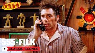 Kramer Becomes The Moviefone Man | The Pool Guy | Seinfeld