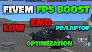 FIVEM FPS Increase and Fix Lag (Low End PC) - Boost Performance