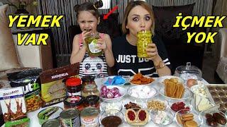 Lina İle Yemek Var İçmek Yok Challenge| Cezalı Oyun