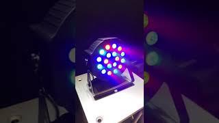 Effect Factory 18x1W Stage Lighting RGB LED Par Can