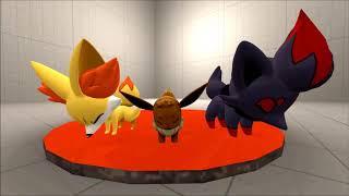 (Erafarty) Little fox pokemon fart contest