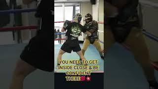 Boxing basics u need solid defense hands up elbows down movin ya head to stay & battle in the pocket