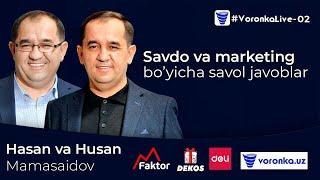 Savdo va marketing bo'yicha savol javoblar | Hasan va Husan Mamasaidovlar | Savol javoblar - 1