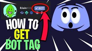 How to Get the Discord BOT Tag & Badge [Login to a Discord Bot Account]