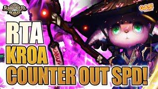 [RTA] INSANE KROA! COUNTER SPD TEAM WITHOUT WILL!  Summoners War Sky Arena