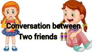 A short conversation between Two friends about study | Learn English