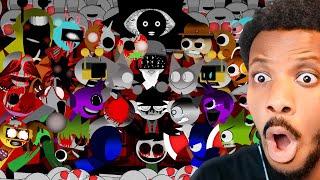 Incredibox Sprunki (House of Horrors Season 2 Complete Series + Secret Ending) |  REACTION!