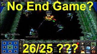 Warcraft 3 | Custom Hero Survival v2.6c | NO END GAME ? | 26/25 ROUNDS | NEVER SAW THIS