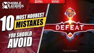 10 NOOB MISTAKES YOU SHOULD AVOID TO REACH MYTHIC IN SEASON 25 MLBB