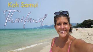 KOH SAMUI - THAILAND - Awesome Beachfront Hotel and Beach Walk