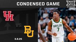 #3 Houston vs. Baylor Condensed Game | 2024-25 Big 12 Men’s Basketball