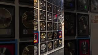 Record Walls at the Country Music Hall of Fame - #nashville #tennessee #travel #shorts #countrymusic