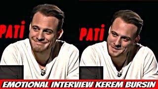 NEW INTERVIEW! Kerem Bursin said in his interview about the first love of his life as a child!