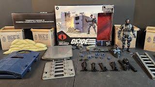 GIJoe Classified Trench Viper and Cobra Modular Fortification