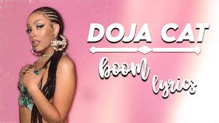 Doja cat - Boom (Lyrics)