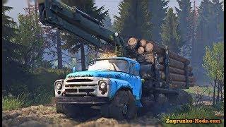 Spintires Карта «Русская Тайга»