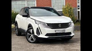 Peugeot 3008 1.2 PureTech MHEV GT e-DSC Euro 6 (s/s) 5dr (KT73 AOD)