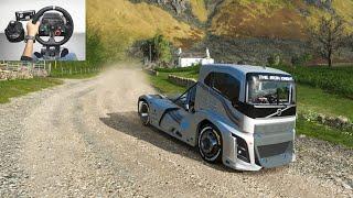 Volvo Racing Truck | Forza horizon 4 online | Logitech G29 gameplay