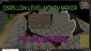 OSRS Money Making guide for low level F2P and members #1