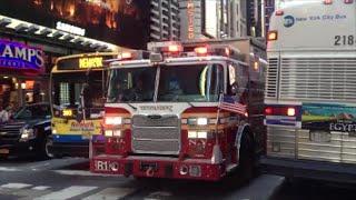 1 Million Views Special FDNY Responding Compilation 6 Blazing Sirens & Loud Air Horns Throughout NYC