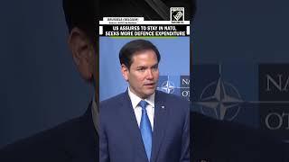 “We do want to leave…”, US State Secretary Rubio urges NATO allies to increase defence spending