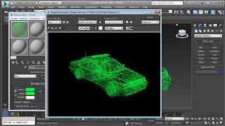 3Ds Max How To Render Wireframe