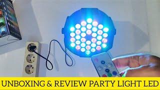 Review Perbandingan Lampu Panggung Par Light 18 LED, 36 LED dan 54 LED