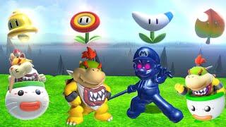 Custom Power-ups in Bowser's Fury!! *All Bowser Jr Power-ups!!*