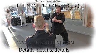 Taijutsu Details on Ichimonji no Kata