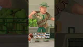The World's Longest Snake?!  | Leo the Wildlife Ranger | #shorts #education #kids
