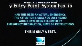 DirecTV Latin America | First National Emergency Alert System Test (2011).